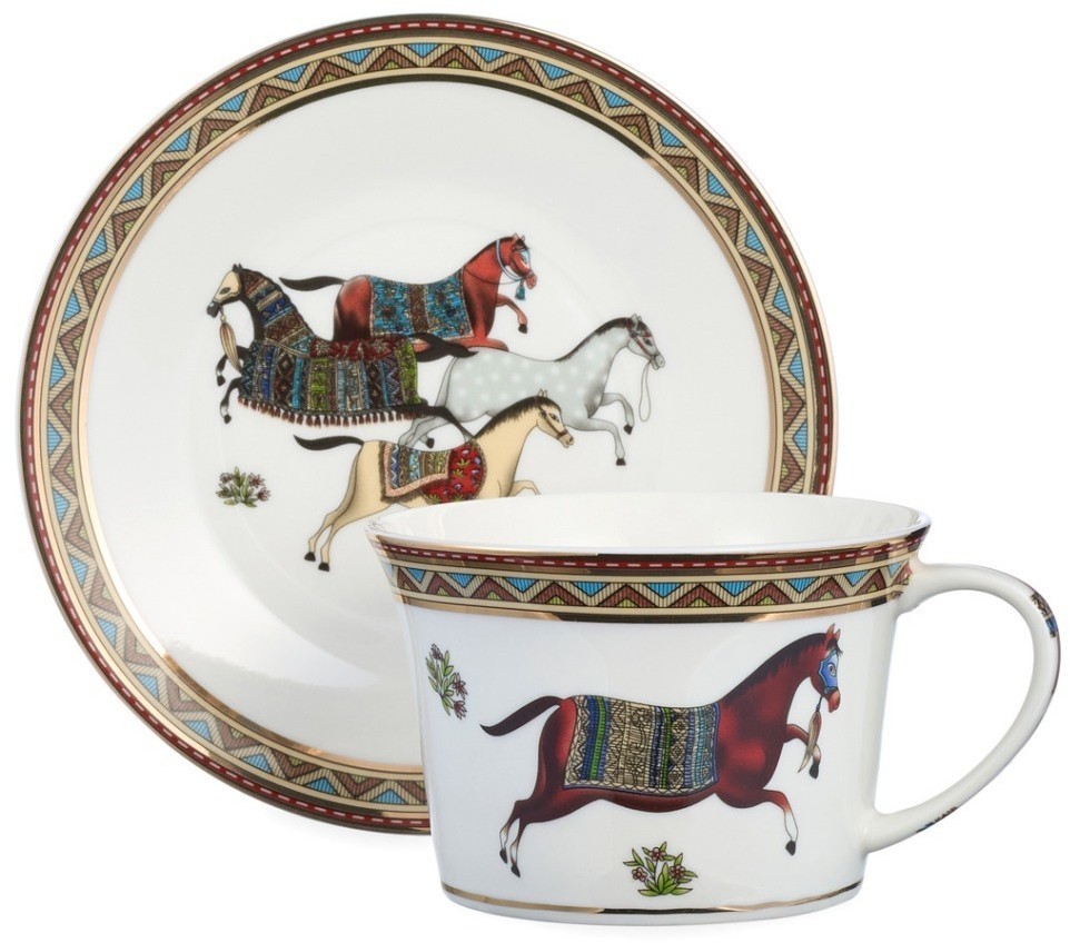 Чайный сервиз lefard "passage" на 6 пер. 14 пр. 850/400/250 мл (760-842)