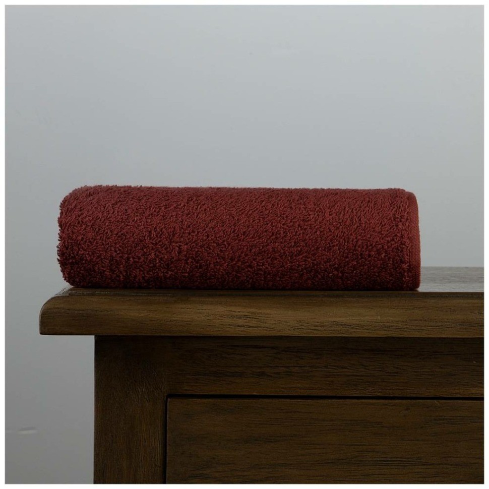 Салфетка махровая,40*70 с бордюром шоколад (011) (00-00000709)