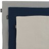 Салфетка двухсторонняя под приборы из умягченного льна бежевого цвета, 35х45 см (63125)