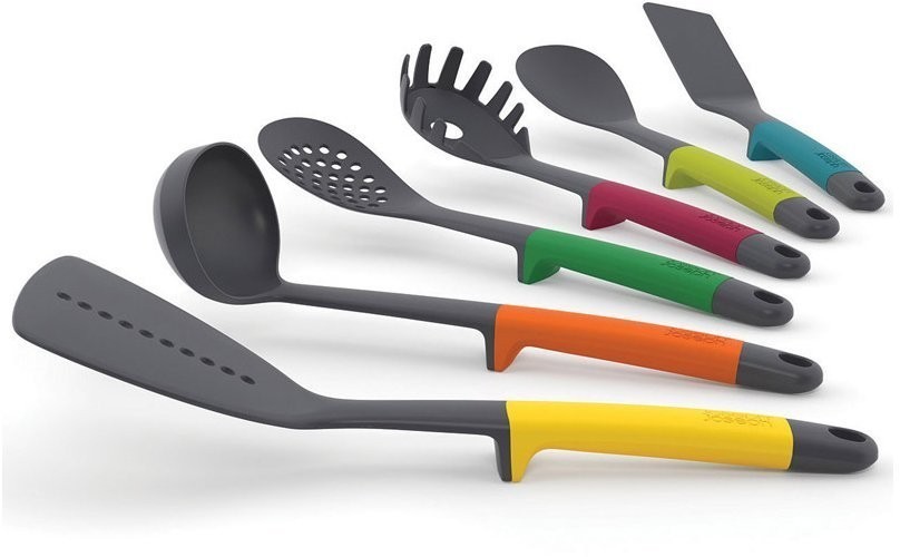 Набор кухонных инструментов на подставке elevate™ carousel, разноцветный, 6 пред. (44966)