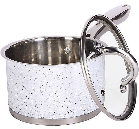 Ковш кухонный с крышкой 2 л из нержавеющей стали MAYER BOCH (31278)