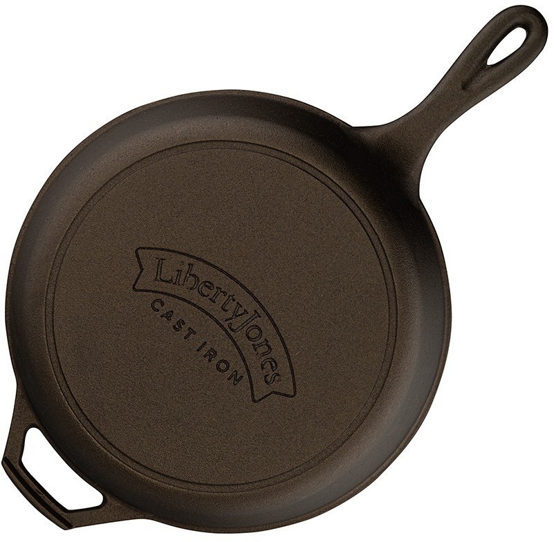 Набор сковород чугунных brasen с масляной полировкой, D25 см, 2 шт. (77850)