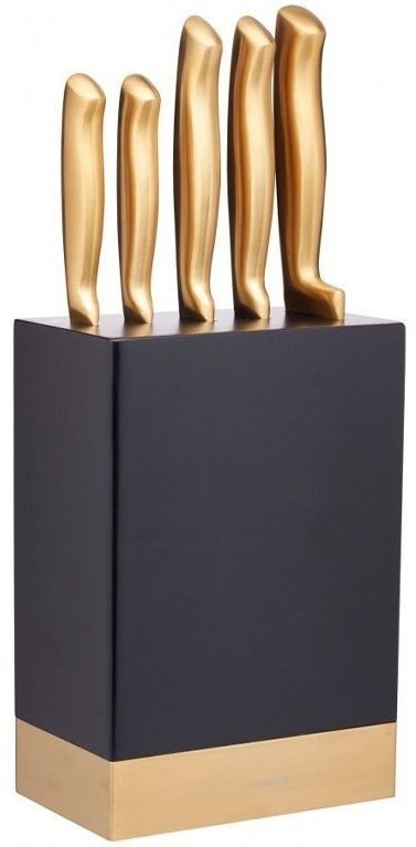 Kitchen Craft Набор ножей с блоком для хранения Master Class MCKNBCOP