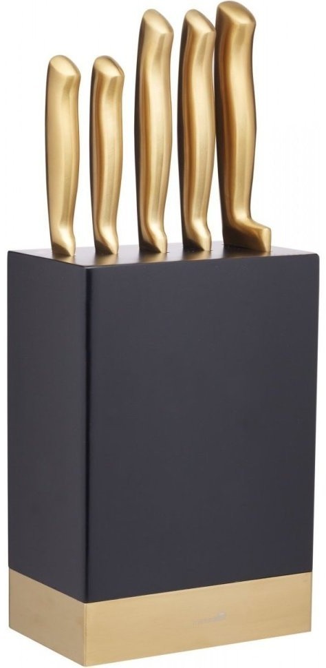 Kitchen Craft Набор ножей с блоком для хранения Master Class MCKNBCOP