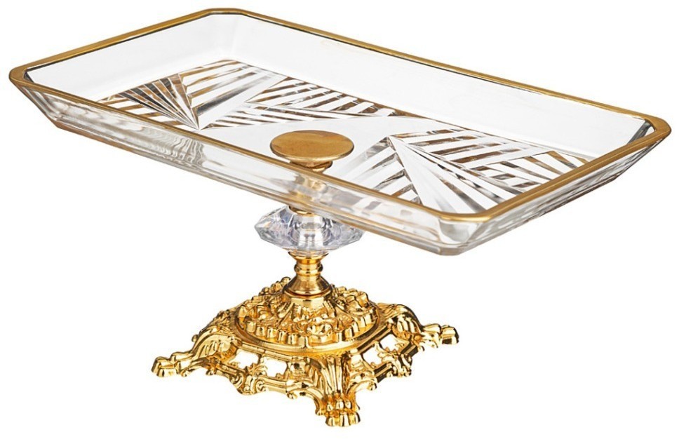 Блюдо на ножке, 16х18 см DECORES (197-1023)