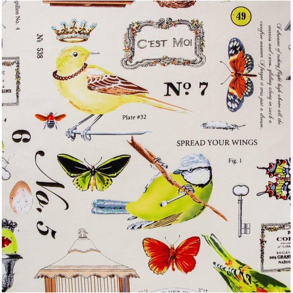 Скатерть 180*140 см. "баттерфляй",хлопок 100% SANTALINO (850-603-16)