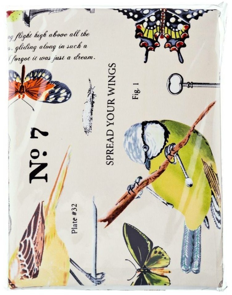 Скатерть 180*140 см. "баттерфляй",хлопок 100% SANTALINO (850-603-16)