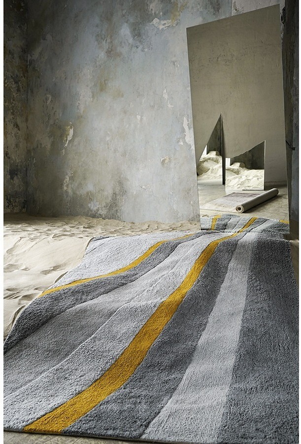 Ковер из хлопка с рисунком tulip field из коллекции terra, 200х300 см (74506)