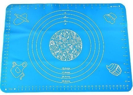 Коврик силикон 38х28см. голубой Mayer&Boch (30495-2)