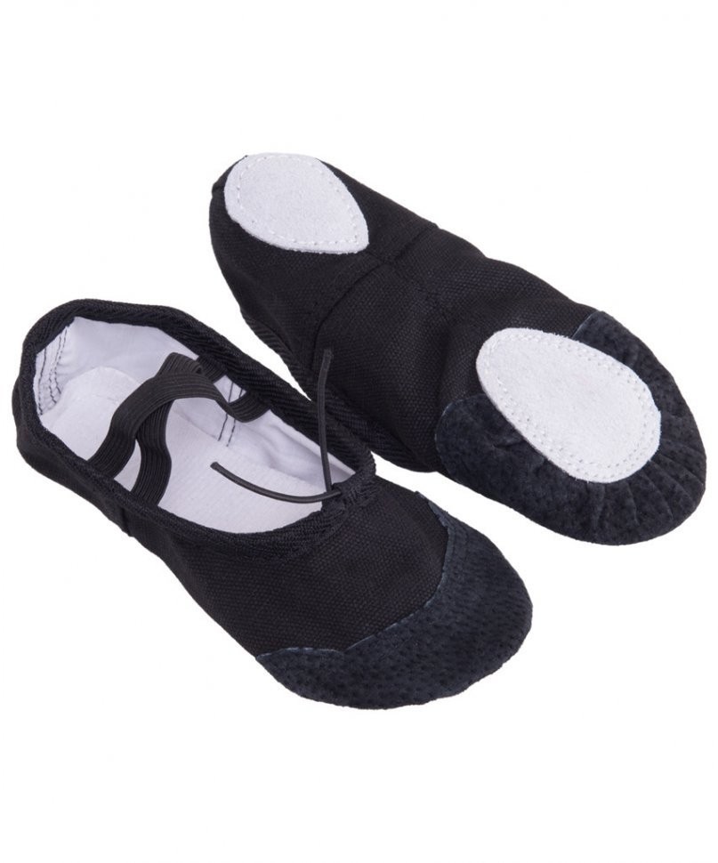 Балетки SL-01, текстиль, черный, р. 27-31 (792156)