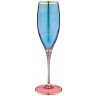 Набор бокалов для шампанского из 6 штук 260мл "premium colors" ART DECOR (326-100)