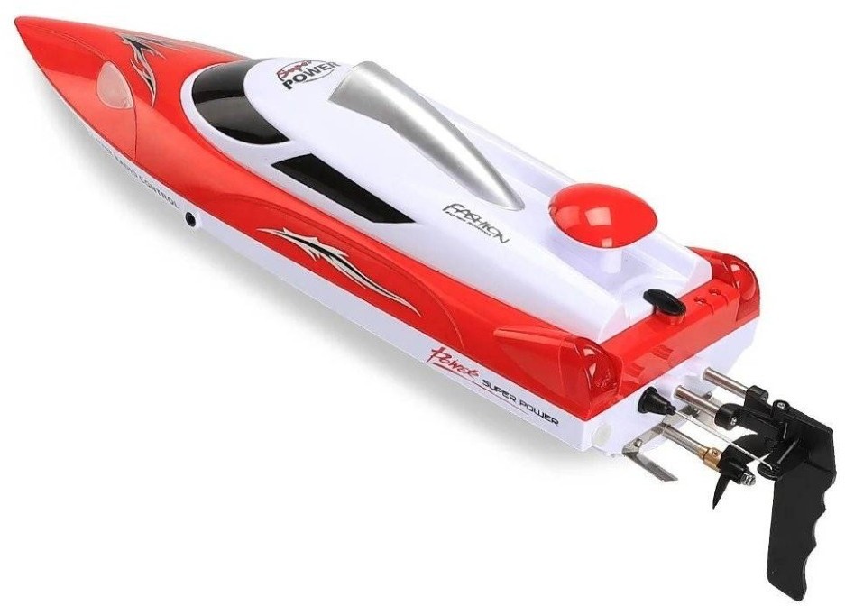 Радиоуправляемый катер Red SuNew с сумкой (47 см, 35 км/ч, акб 3000 mAh) (HJ806B-A1-BAG)