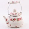 Чайник заварочный эмалированный 1,5л Rose (5119-1)