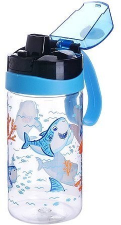 Бутылка детская для воды 520 мл Акуленок MAYER BOCH (80798)