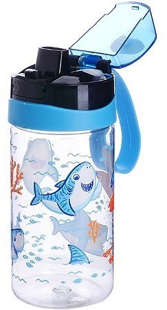 Бутылка детская для воды 520 мл Акуленок MAYER BOCH (80798)