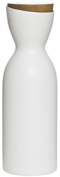 Кувшин с крышкой белый 9.2*9.2*27.8 (00002636)