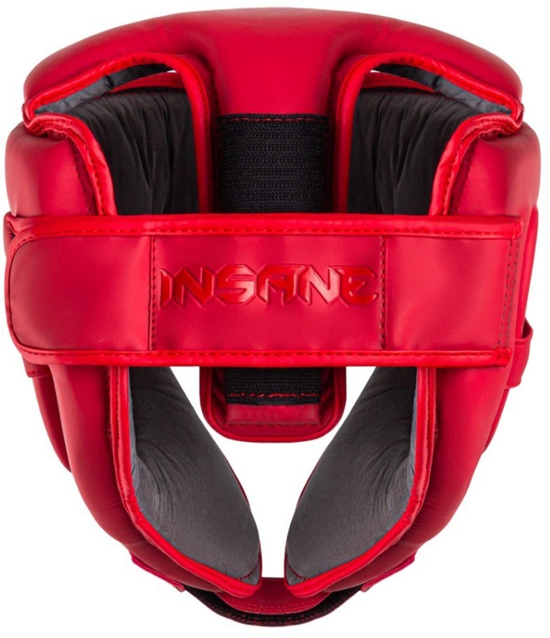 Шлем открытый INSANE ORO, ПУ, красный (2108619)