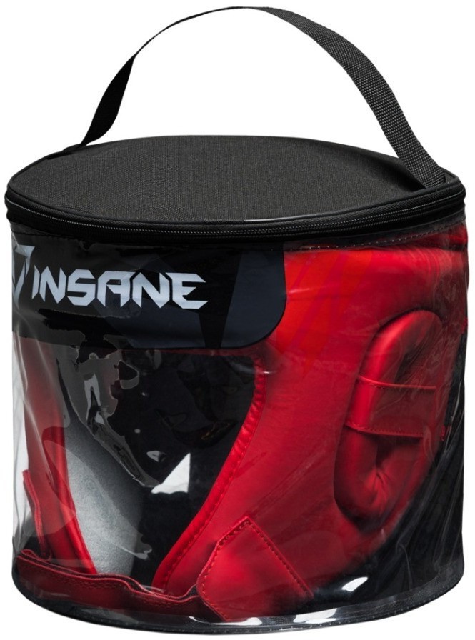 Шлем открытый INSANE ORO, ПУ, красный (2108619)