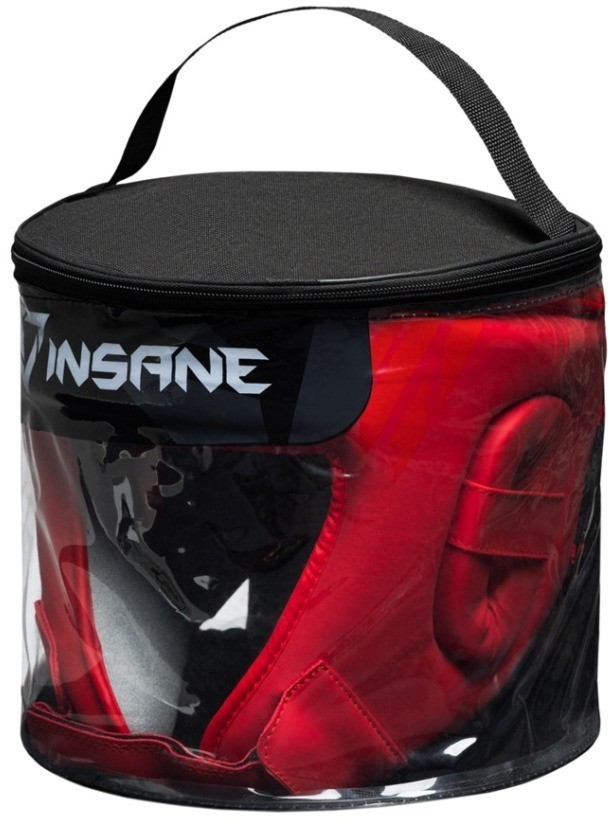 Шлем открытый INSANE ORO, ПУ, красный (2108619)