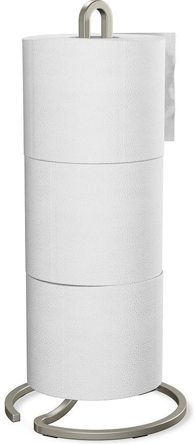 Держатель для хранения туалетной бумаги squire, 37 см, никель (69932)