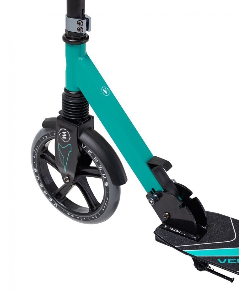 Самокат 2-колесный Versus 230/200 мм, зеленый (2022735)