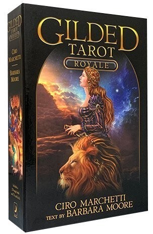 Карты таро "Gilded Tarot Royale Book  Deck" Llewellyn / Позолоченная Королевская Колода (31458)