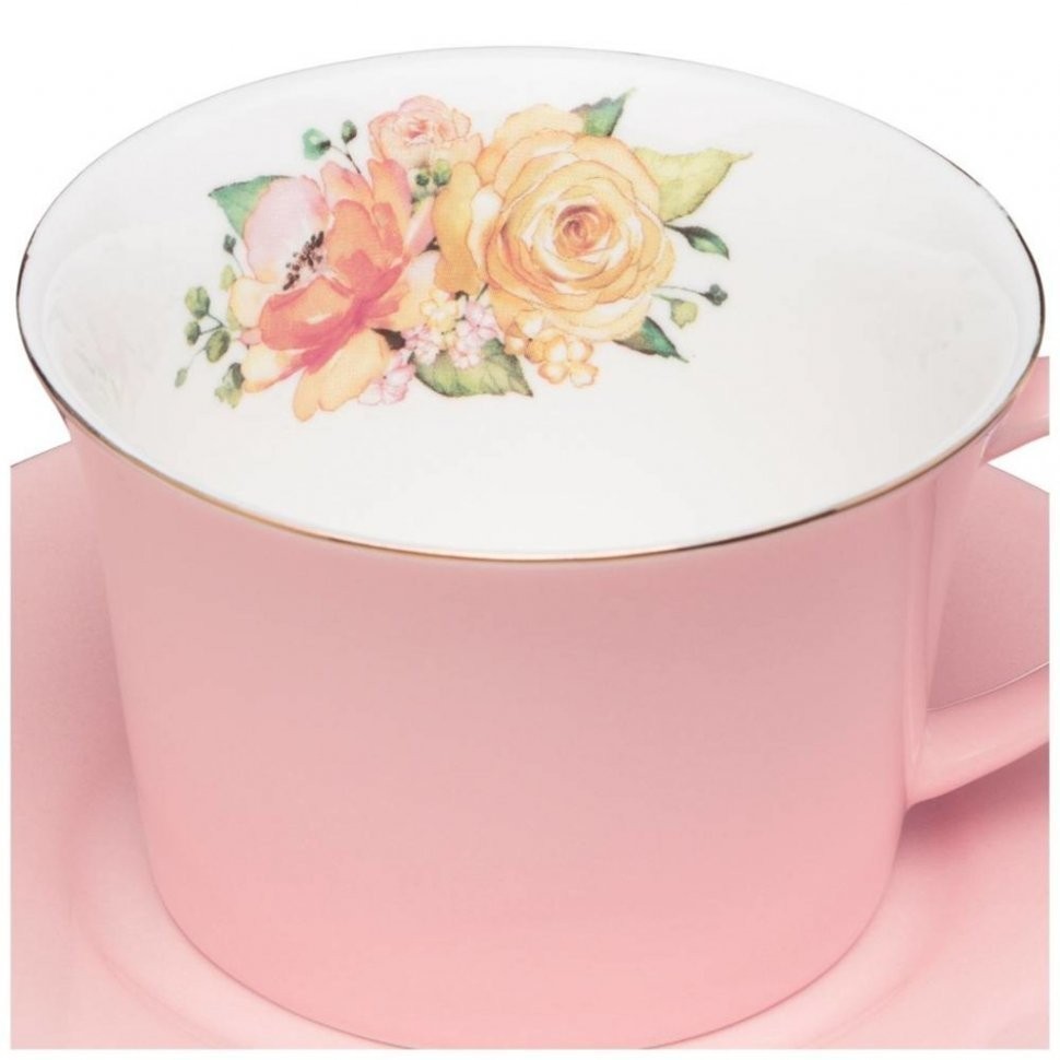 Чайный набор lefard "времена года" на 4 пер.8 пр.  250 мл микс (760-681)