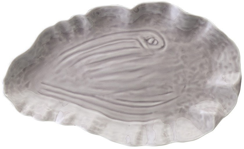 Блюдо сервировочное clams серого цвета из коллекции sea treasures (78782)