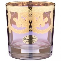 Набор бокалов для виски/воды из 6 штук 360мл &quot;veneziano golors&quot; ART DECOR (326-072)