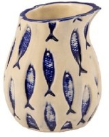 Молочник LTHA034BB494050, каменная керамика, beige, blue, LE COQ