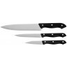 Набор кухонных ножей из 3 шт.: шеф 32см, универсальный 24см, для овощей 20см Agness (712-0007)