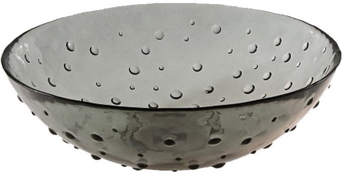 Чаша 7478DB408, 30 см, стекло, grey, SAN MIGUEL