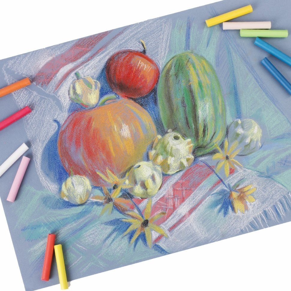 Пастель сухая художественная Brauberg Art Debut 72 цвета круглое сечение 181463 (69531)