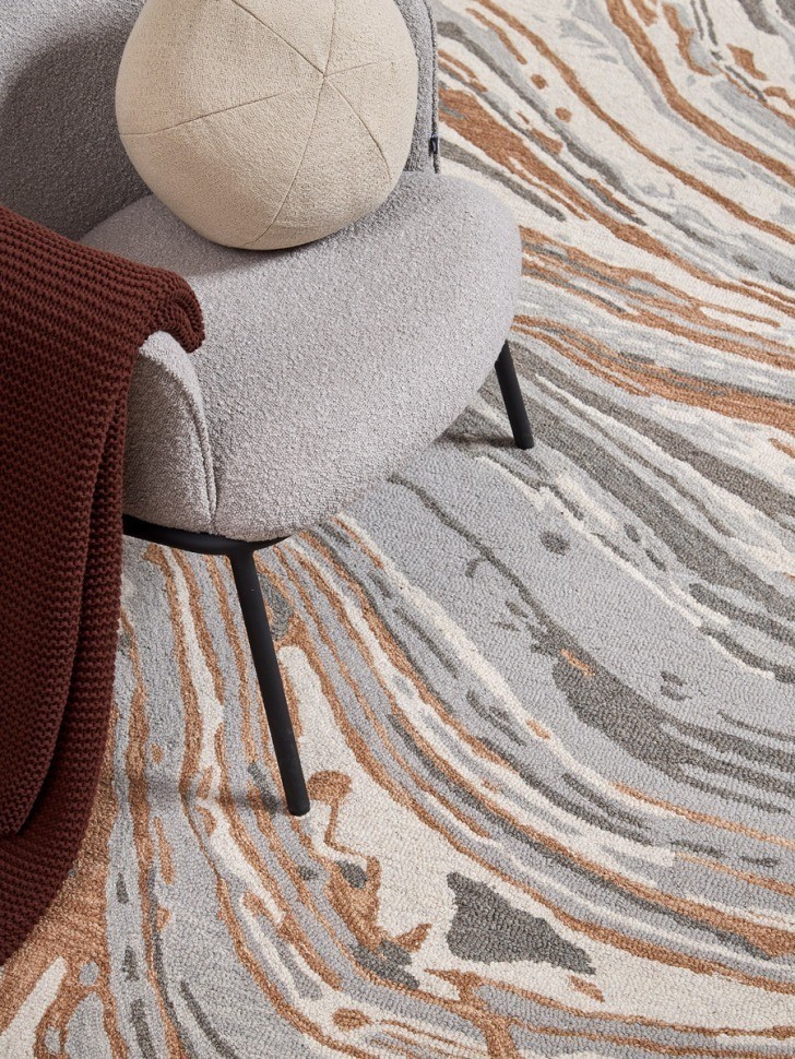 Ковер из шерсти earth из коллекции ethnic, 120x180 см (79865)