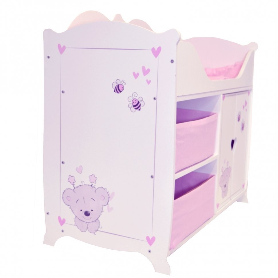 Кроватка-шкаф для кукол серия Рони Мини, стиль 2 (PRT220-02M)
