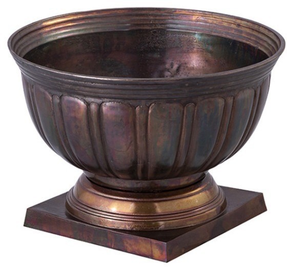 Ваза 18599-53, металл, copper, ROOMERS FURNITURE