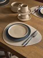 Набор из 4-х двухсторонних сервировочных салфеток drop, 33х41 см, коричневый/карамельный (79236)