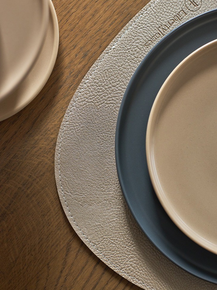 Набор из 4-х двухсторонних сервировочных салфеток drop, 33х41 см, коричневый/карамельный (79236)