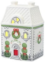 Домик с подсветкой olgod из коллекции new year essential, 16 см (79419)