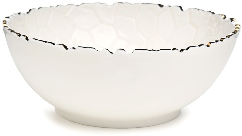 Набор салатников lefard "charm" 2 шт. 17,5*6 см 700 мл (с золотой линией) (779-354)