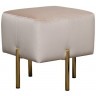 Пуф Mario вельвет св.бежевый Velv ECRU 42*42*44см (TT-00016672)