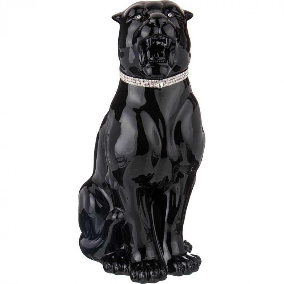 Декоративное изделие "черная пантера" 30*23*55 см Ceramiche Boxer (293-100)