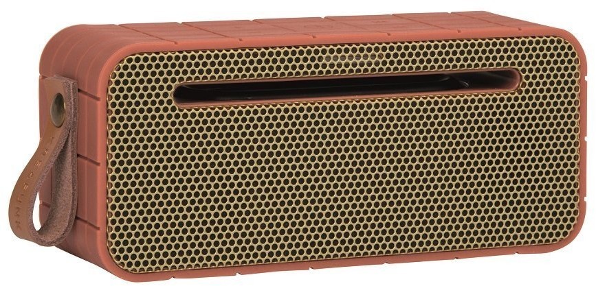 Колонка беспроводная с ремешком amove, коралловая (63034)