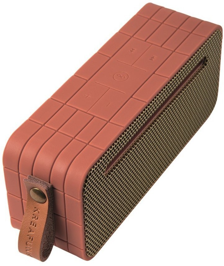 Колонка беспроводная с ремешком amove, коралловая (63034)