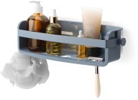 Органайзер для душа flex adhesive, голубой (79970)