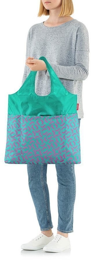 Сумка складная mini maxi shopper plus signature spectra green (71350)