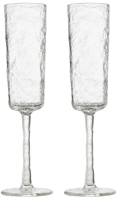 Набор бокалов из акрила arctic для шампанского, 180 мл, прозрачный, 4 шт. (77573)