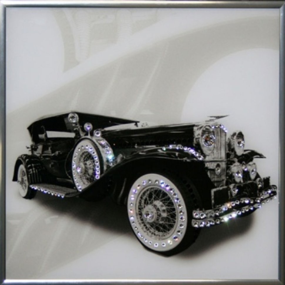 Картина Ретро авто с кристаллами Swarovski (1595)