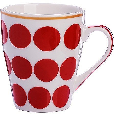 Набор кружек 340 мл 4 шт Горох LORAINE (31232-Н1)