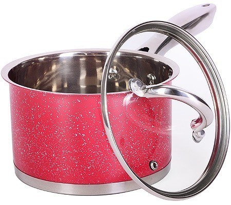 Ковш кухонный с крышкой 2 л из нержавеющей стали MAYER BOCH (31268)